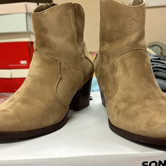 Sonoma Goods For Life Cabeza women's western ankle boots - Picture 7 of 7